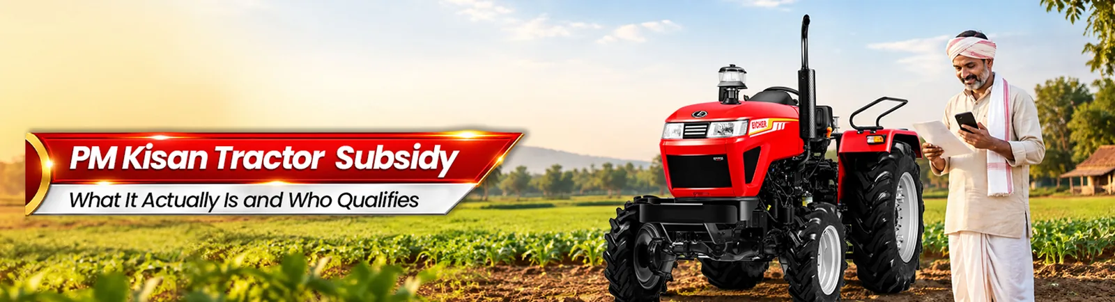 PM Kisan Tractor Subsidy eligibility and SMAM assistance explained