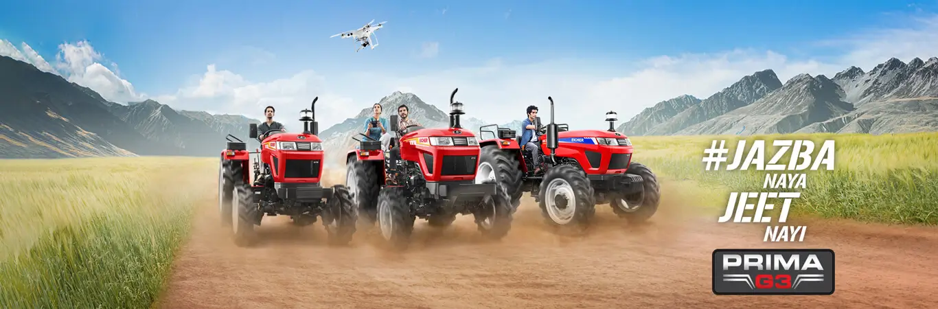 EICHER-TRACTORS Launches PRIMA G3 Premium Range of Tractors for Next Gen Farmers
